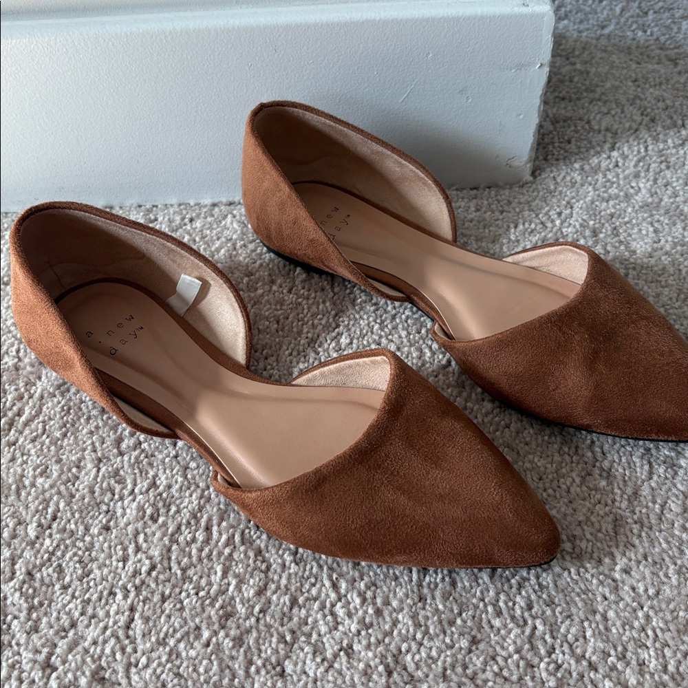 Julie Ballet Flats with Memory Foam Insole - A New Day - Picture 2 of 3